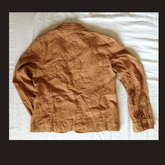 J. Crew 100% linen shirt-jacket - Picture 4 of 4